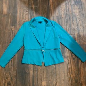 Mossimo Turquoise Blazer XL